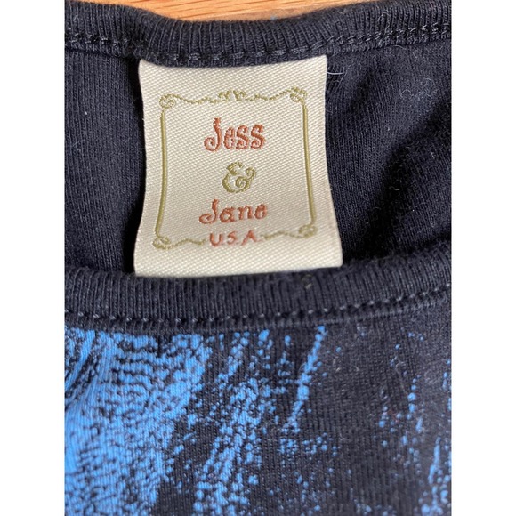 Jess & Jane Abstract Print Long Sleeve Tunic Top Lavina Style L - Picture 3 of 7